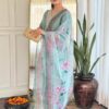 Naixa Women's Rayon Embroidered Straight Kurta with Pant and Dupatta Sets